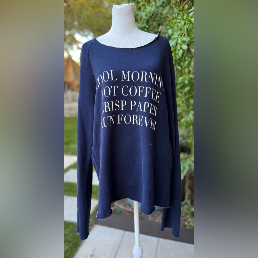 Wildfox Run Forever Sweatshirt - Picture 2 of 5